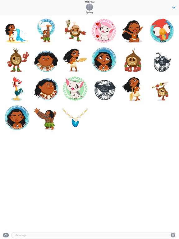 Disney Stickers: Moanaのおすすめ画像5