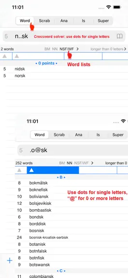 Game screenshot NO Words Finder PRO/Norwegian apk