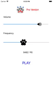 ultrasonic dog whistle pro iphone screenshot 2