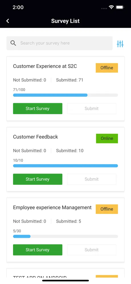 Survey2Connect Field Force