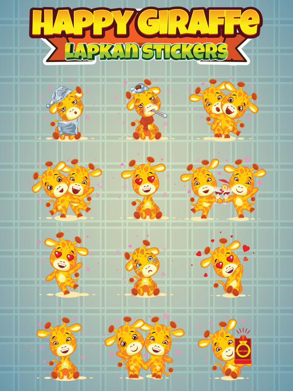Screenshot #4 pour Sticker Me Happy Tiny Giraffe