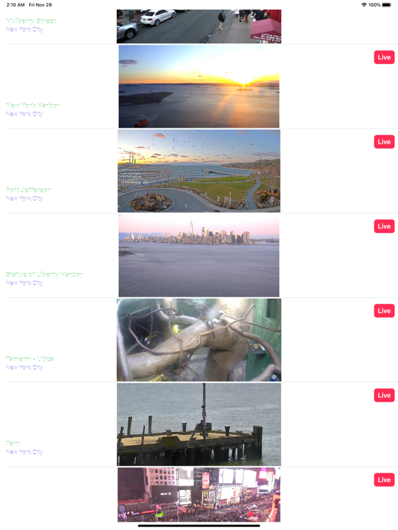 Screenshot #5 pour Live Cam New York