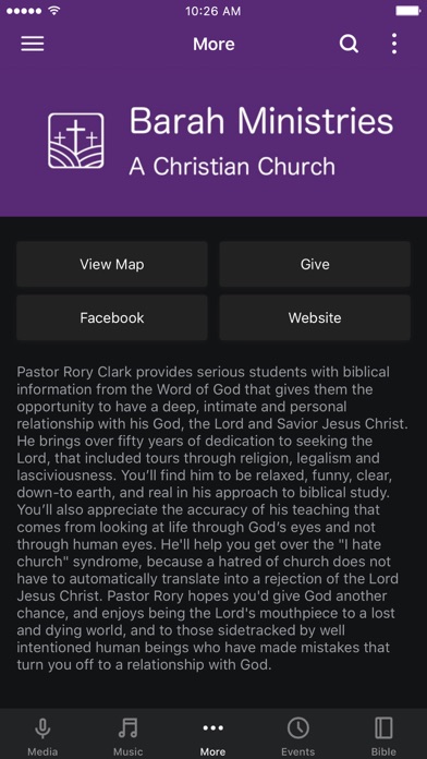Barah Ministries App Screenshot