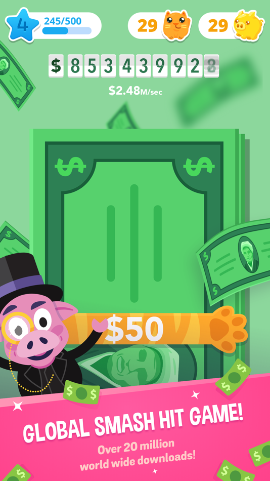 #2. Make It Rain: Love of Money (iOS) 作者: Space Inch, LLC