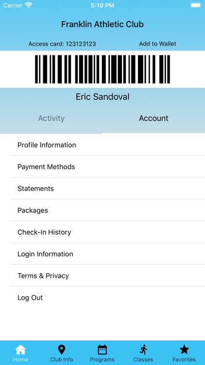 Franklin Athletic Club New