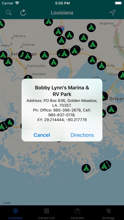 Louisiana-Mississippi-AL Camps screenshot-4