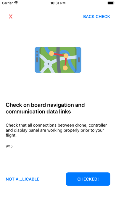 sUAS PreFlight screenshot