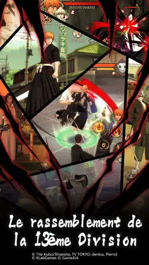 Capture d'écran de BLEACH Mobile 3D sur iPhone 5
