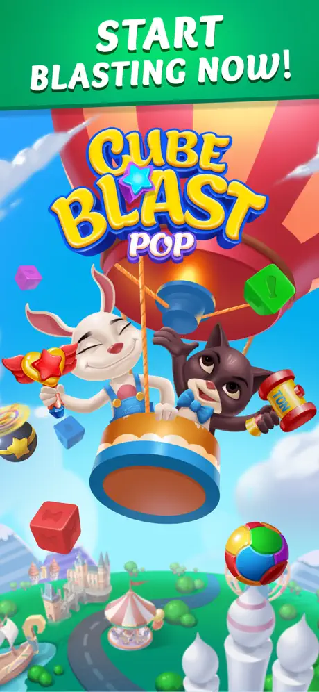 Cube Blast Pop - Tapping Fever