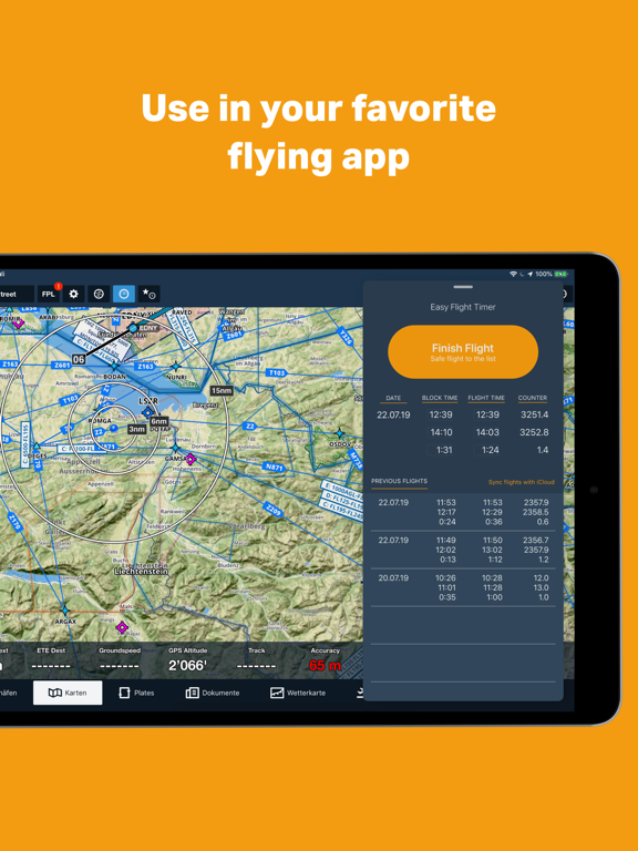 Screenshot #5 pour Easy Flight Timer
