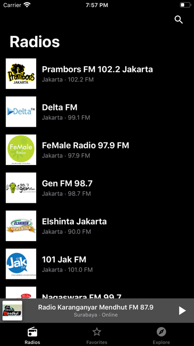 Radio FM Indonesia screenshot 3