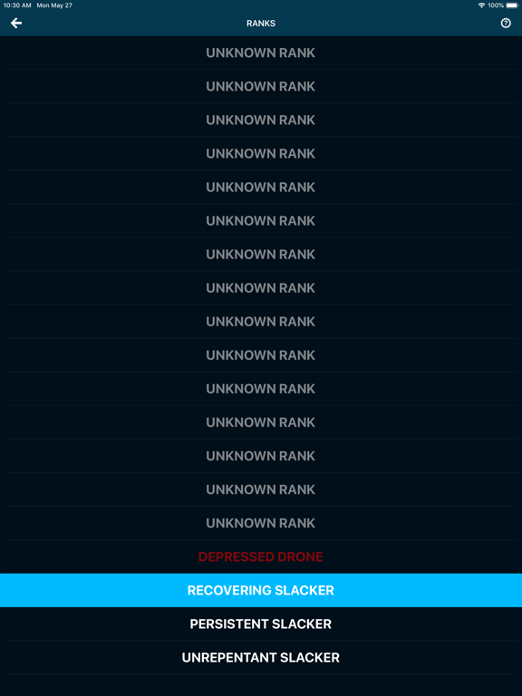 Productivity Challenge Timer iPad screenshot 6 - Productivity app