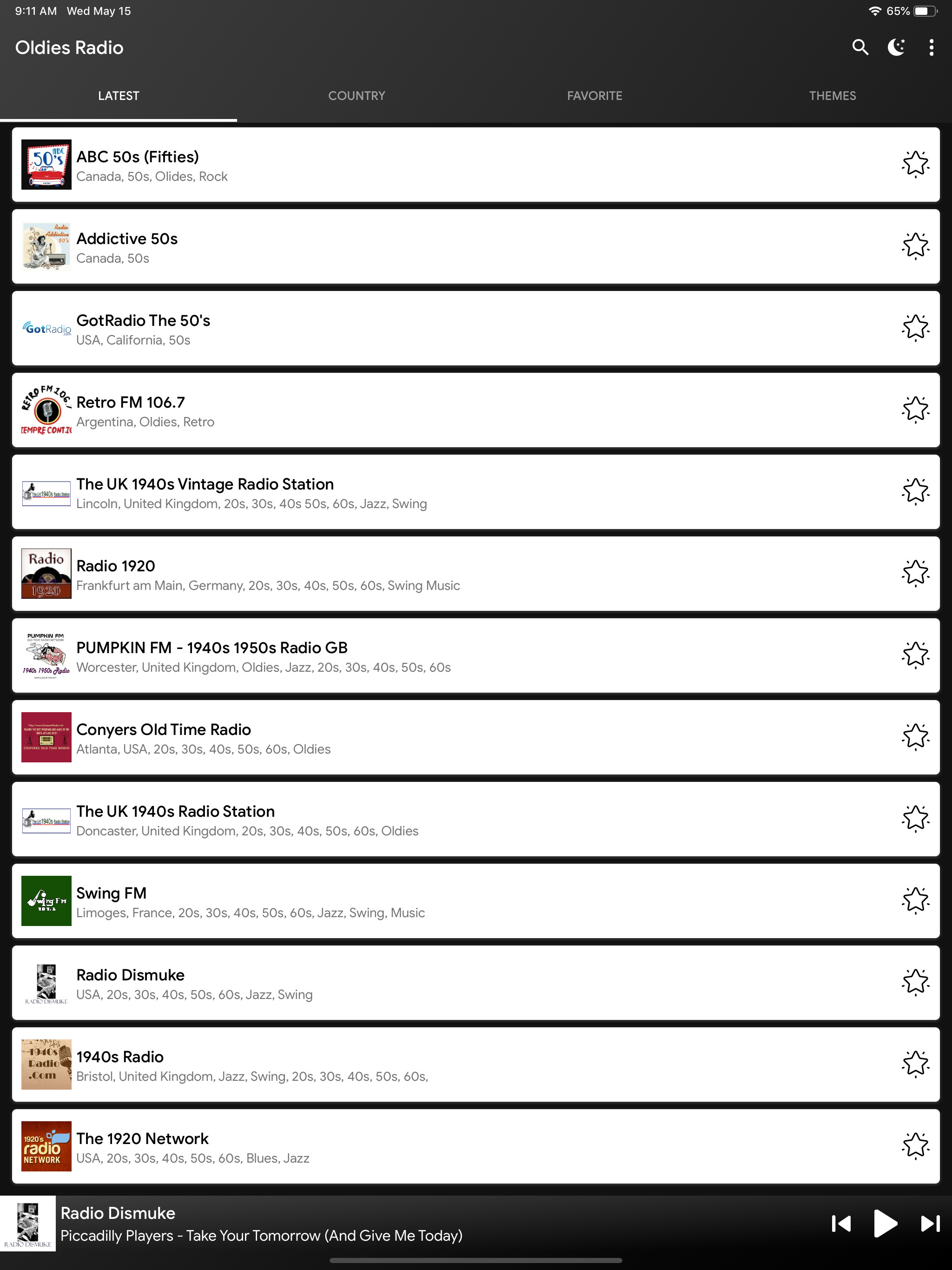 Oldies Radio Stations Online screenshot 4