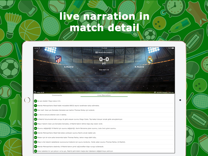 Sporium - The Best Sports App