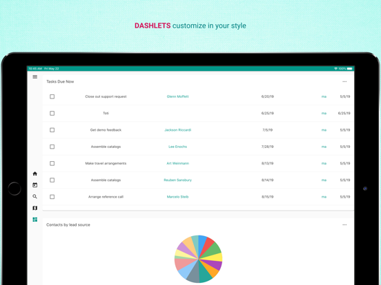 Yathit SuiteCRM App iPad screenshot 9 - Productivity app