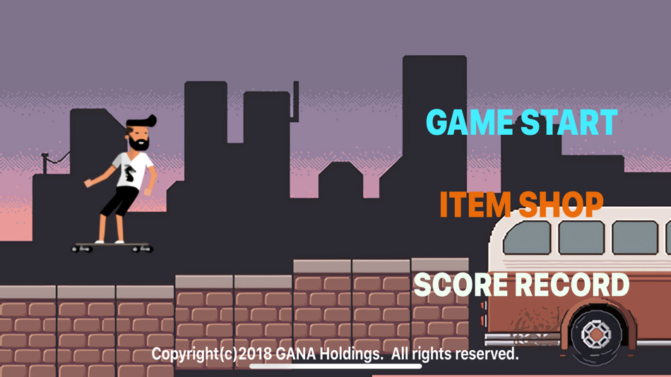 #1. SkateBorader (iOS) 由: GANA Holdings Co., Ltd.