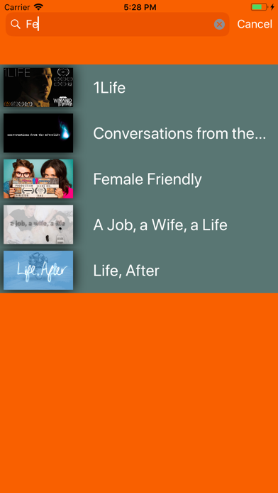 Seeka TV iPhone screenshot 6 - Entertainment app