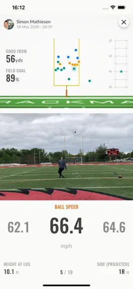 Game screenshot TrackMan Football Sharing apk