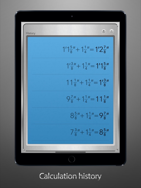 Screenshot #6 pour Fraction Calculator Pro™