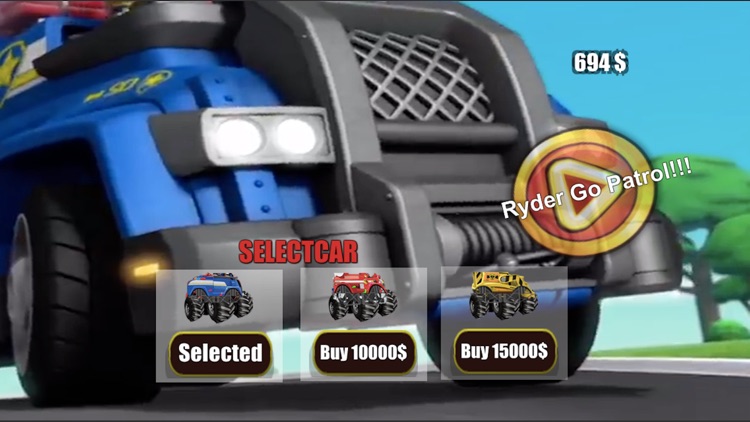 Ryder Road For Patrol Car Pupp