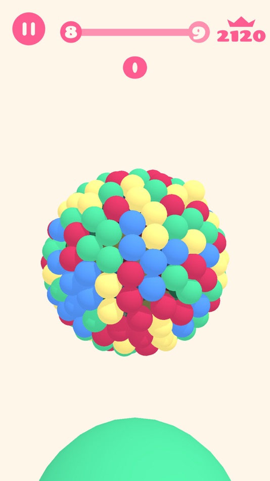 #1. Bubble Spin 3D (iOS) 由: Bugbomb