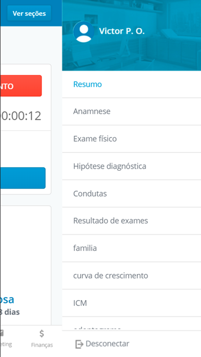 iClinic - Software Médico Screenshot