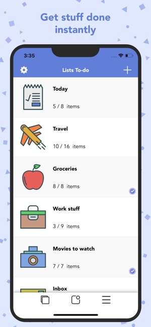 List View Apple Watch Checklist App Lists To-do On The App Store