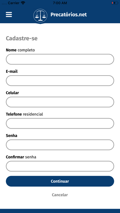 Screenshot #3 pour Precatórios App