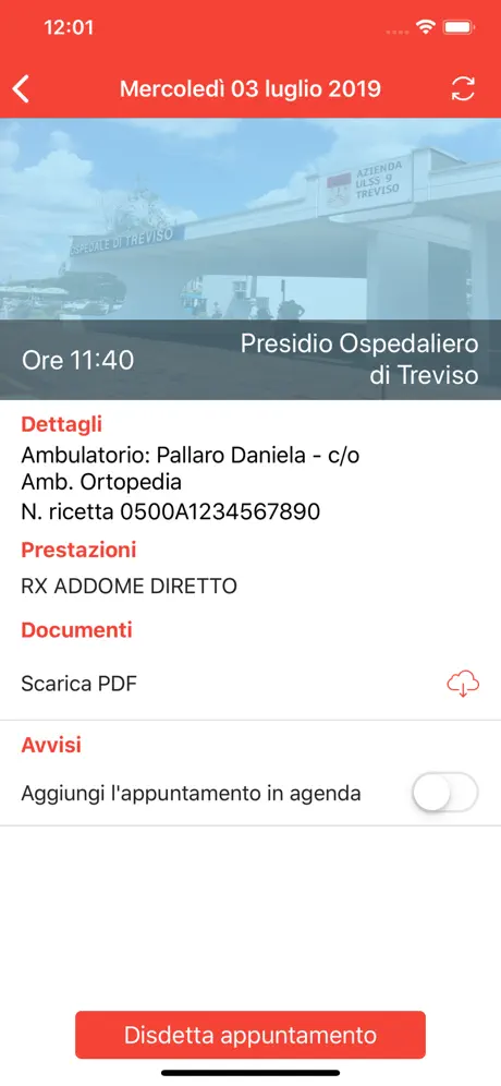 ULSS 2 CUP TREVISO