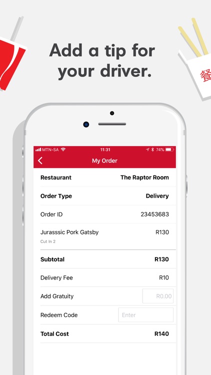 Orderin: Food Delivery screenshot-3