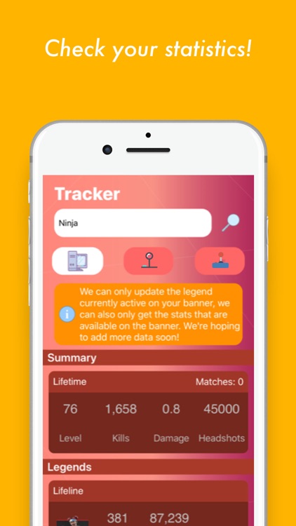 Tracker for Apex Legends
