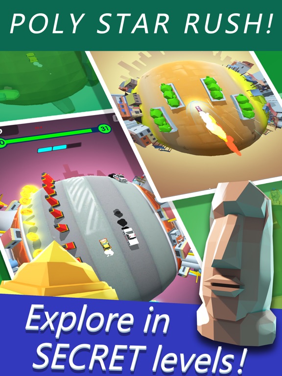 Screenshot #5 pour Poly Star Dash!