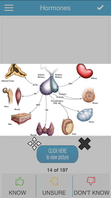 Screenshot #3 pour MCAT Biology Cram Cards