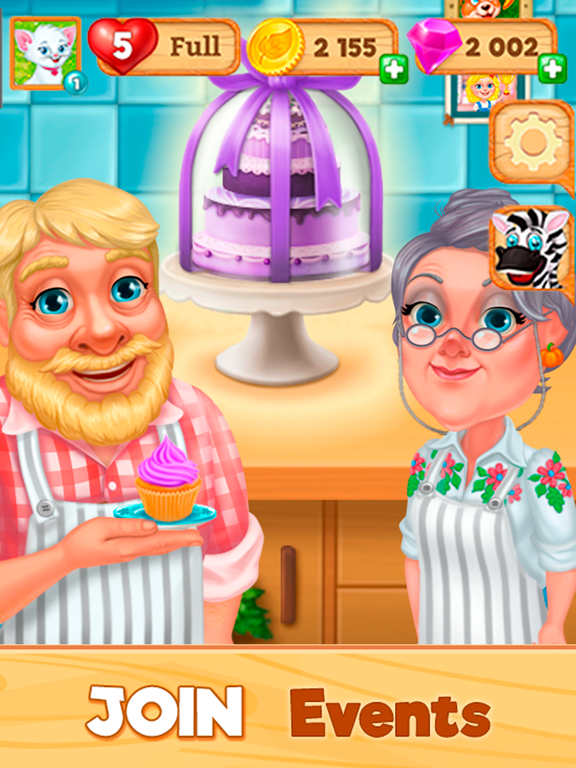 Granny’s Farm: Match-3 Game iPad screenshot 4 - Games app