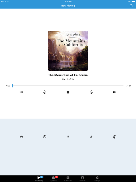 Screenshot #6 pour Audiobooks