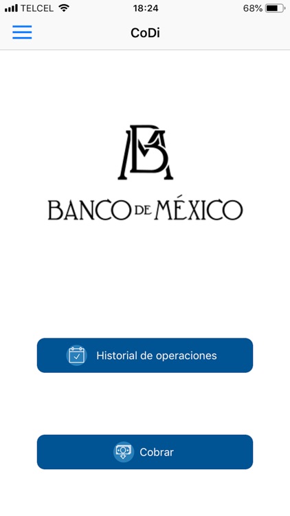 CoDi Banxico -solo para cobrar