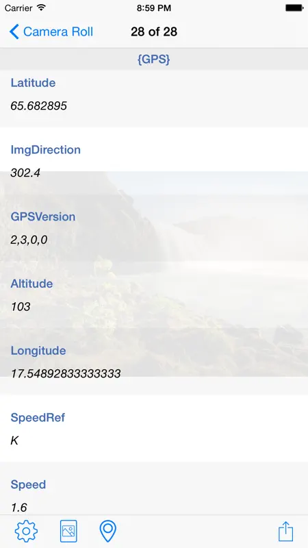 Photo GPS Remover on iPhone — screenshot 1 of 5