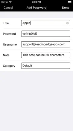 IPW Password Warehouse iPhone image 3