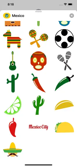 Game screenshot Mexico Sticker Pack apk