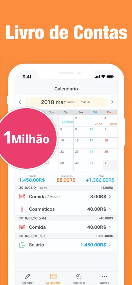 Livro de Contas Simples