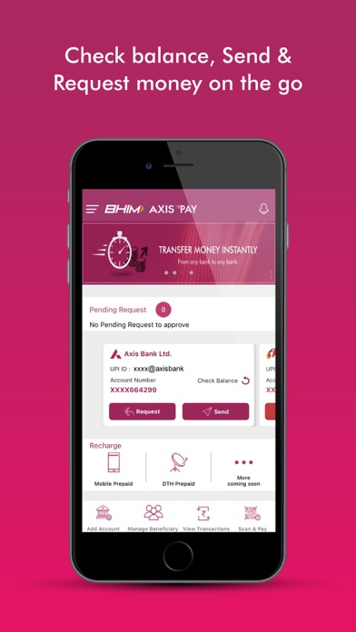 Screenshot #1 pour BHIM Axis Pay UPI App