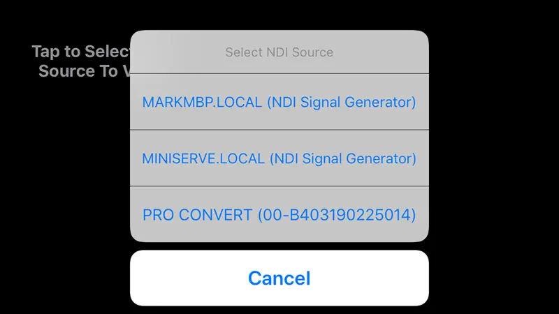 NDI Monitor screenshot 2 of 3