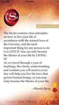 The Secret Daily Teachings iphone resimleri 2