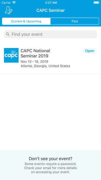 CAPC National Seminar screenshot 2