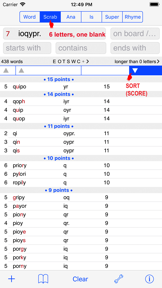 English Words Finder PRO screenshot