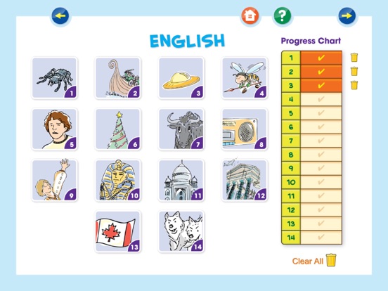 Screenshot #4 pour EnglishSmart to Go Grade 5