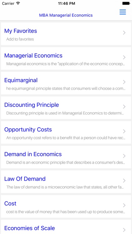 MBA Managerial Economic screenshot-4