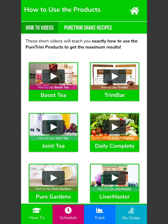PureTrim Fit iPad screenshot 2 - Health & Fitness app