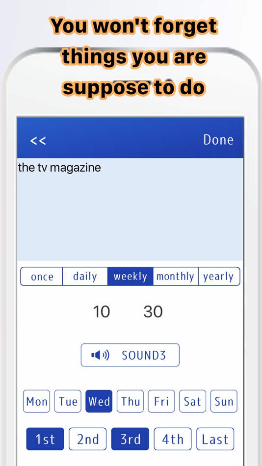 #1. TodoNoticer - Todo, Schedule (iOS) 由: Takayuki Yuda