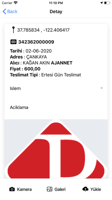 Screenshot #3 pour PostmanMobile